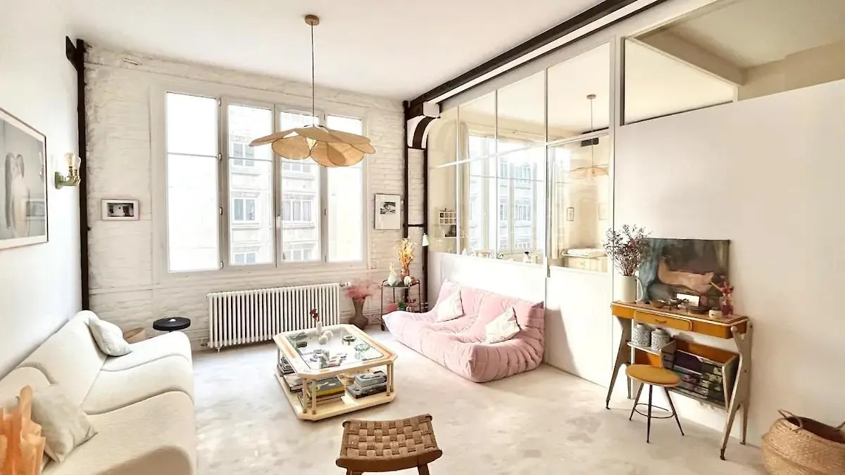 Luxurious Loft In The Heart Of Belleville 파리