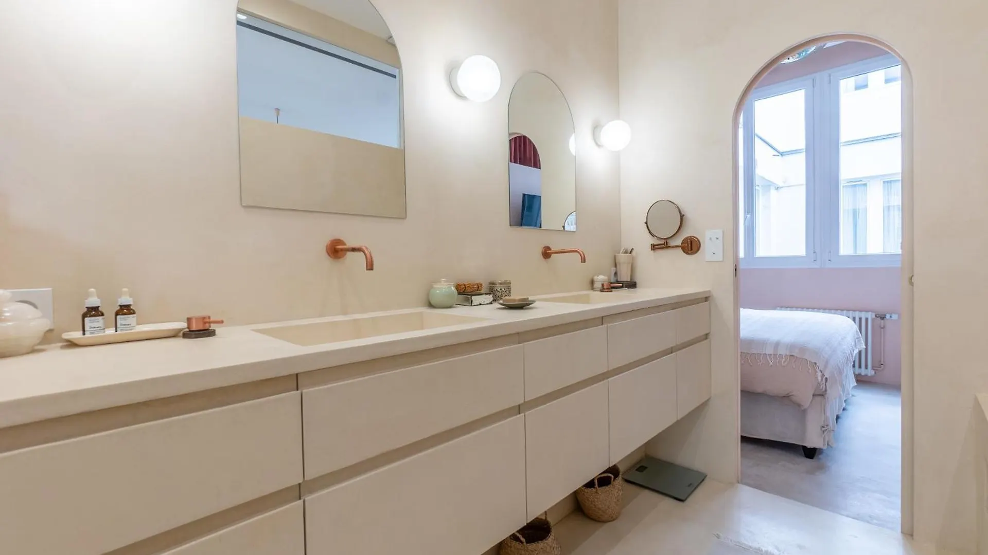 아파트 Luxurious Loft In The Heart Of Belleville 파리